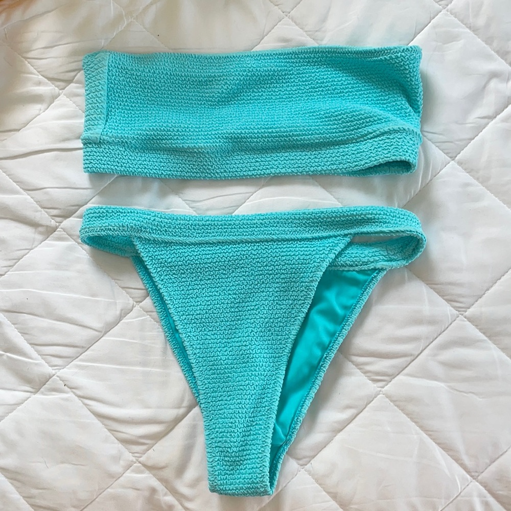 Pacsun teal bathing suit